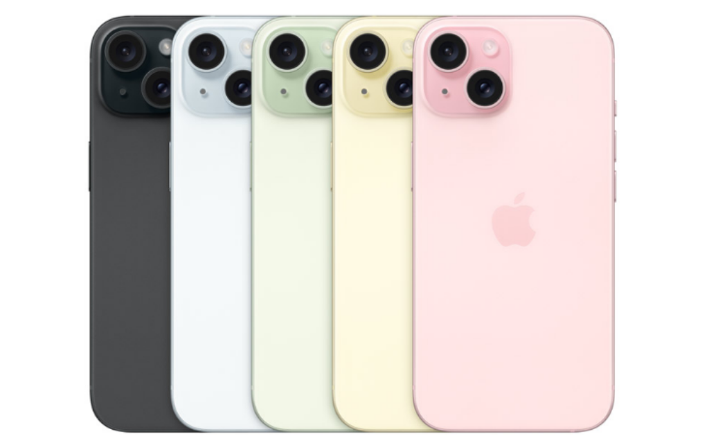 frank mobile iPhone 15 colors black blue green yellow pink