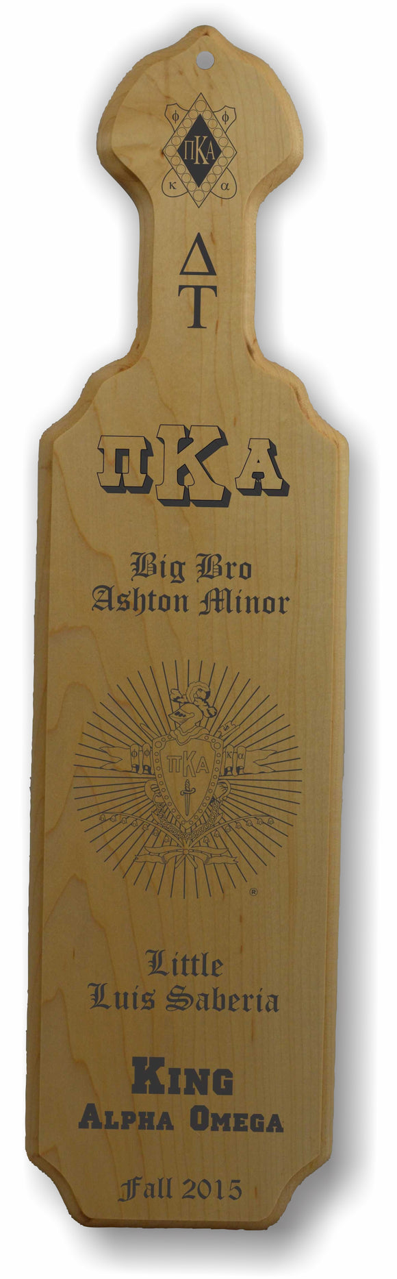 alpha kappa alpha paddle