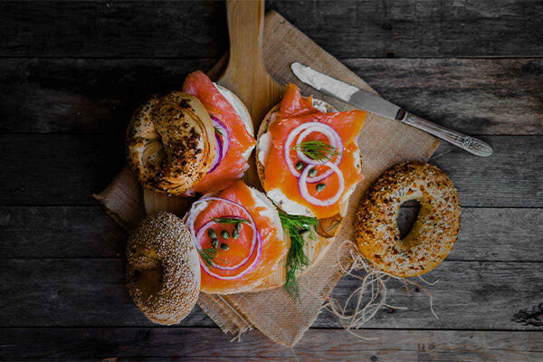 Bagel au saumon