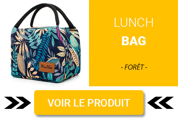 Lunch bag ambiance forêt