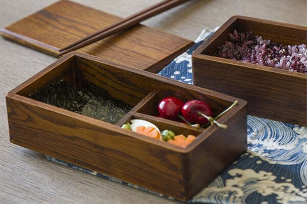 Lunch box en bois