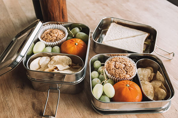 Boîtes de Prep de repas - Boîte à lunch - Set de 10 Boîtes de