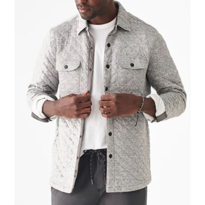 Epic Quilted Fleece Button Down