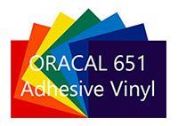 Oracal Vinyl – 30″ Oracal 651 Intermediate Cal