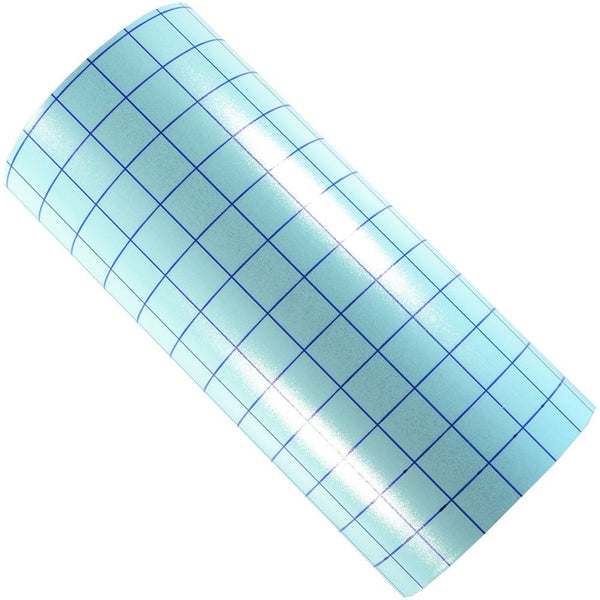 Craftopia 12x12 Transfer Tape for Permanent Vinyl With Alignment Grid,  Blue 1-piece