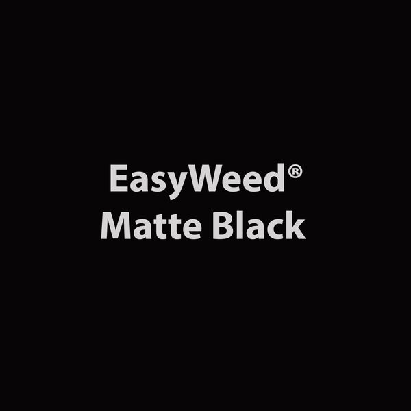 Siser EasyWeed HTV 20 - Matte Black