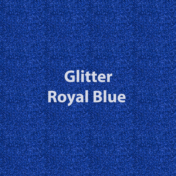 Blue Glitter Vinyl 
