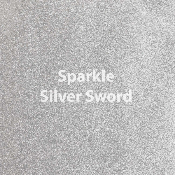 Silver Sword 12 Sparkle Siser HTV / Heat Transfer Vinyl / Tshirt Viny