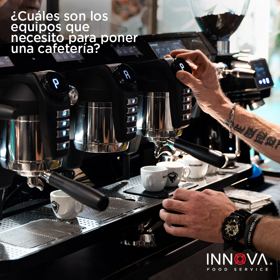 Cuáles son los equipos que necesito para poner una cafetería? – Innova  FoodService