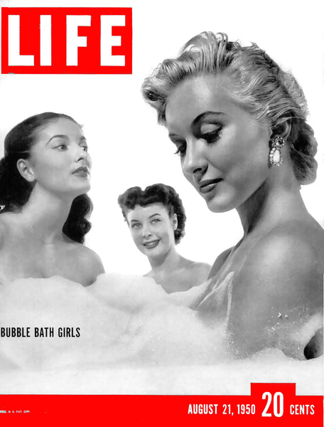 life-magazine-archives-1950-bubble-bath-girls-cover