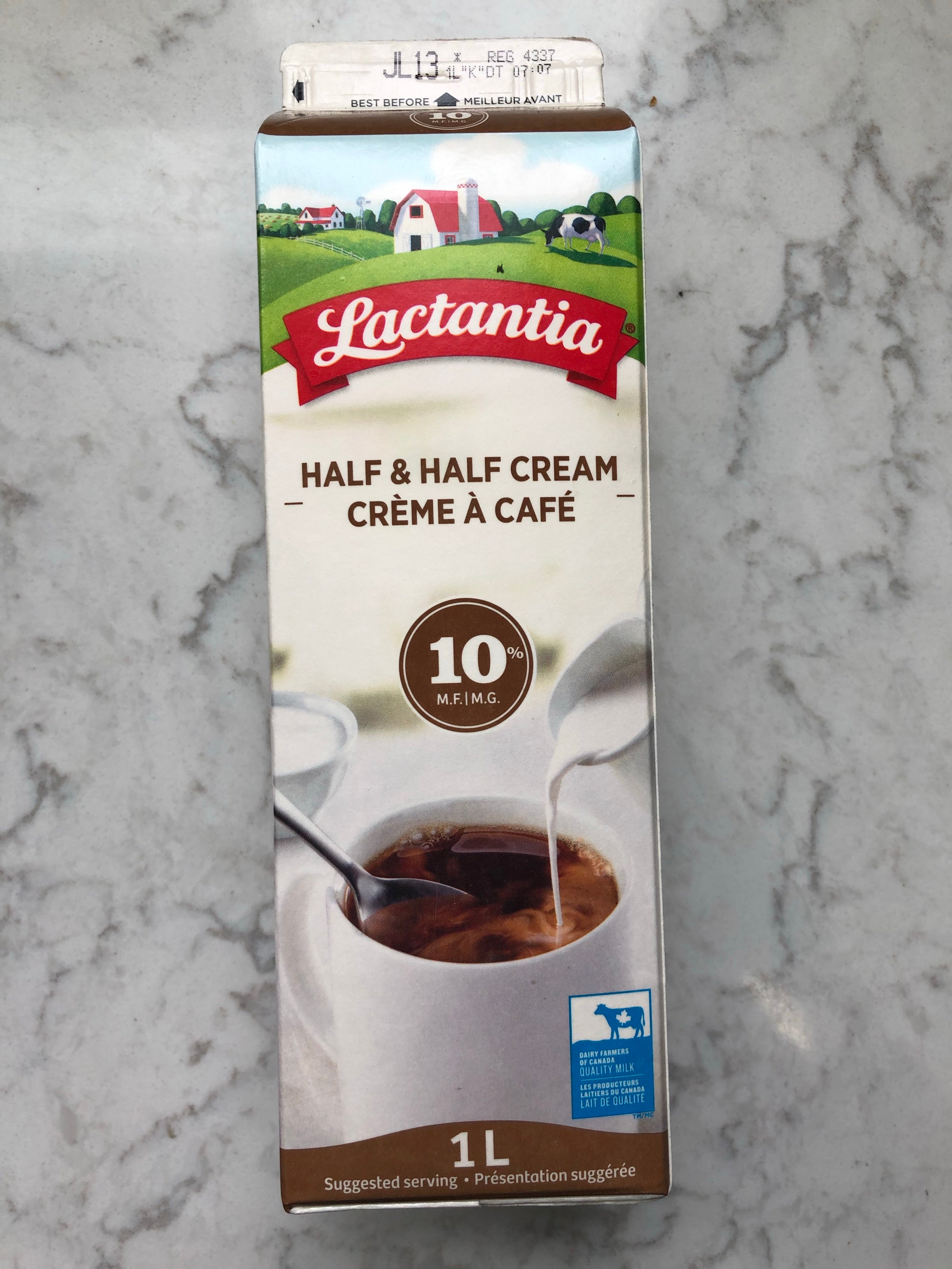 Lactantia 10 Half Half Cream 1l Bite Grocer