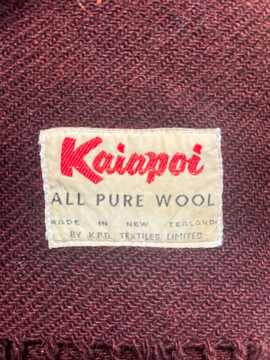 KAIAPOI Woollen Mills Collectible TRAVEL RUG New Zealand Wool – Fresh ...