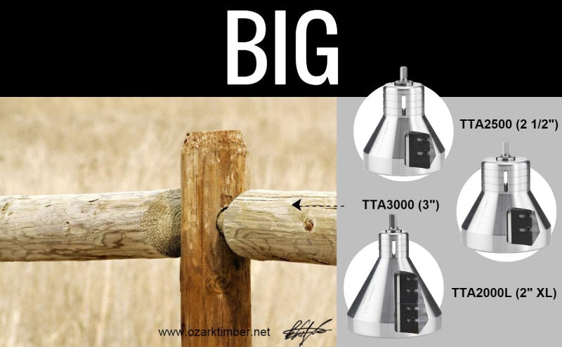 What Size Tenon Cutter To Choose Lumberjack Tools