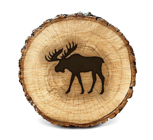 BurnStencil® - Elk (Bugling)