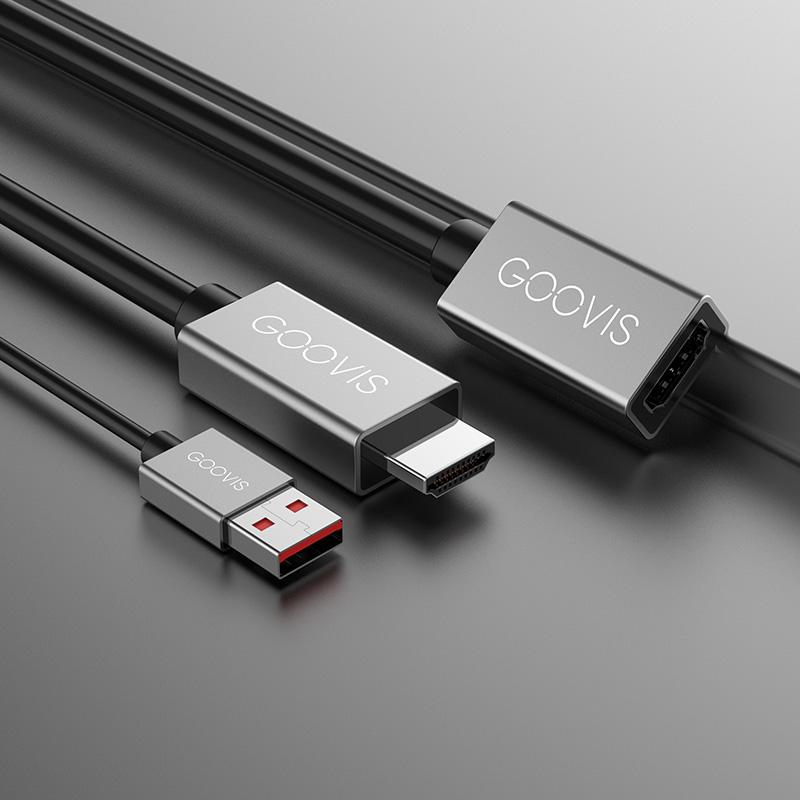 formel Ambient Bemærk venligst HDMI Cable with USB-4M – GOOVIS Shop