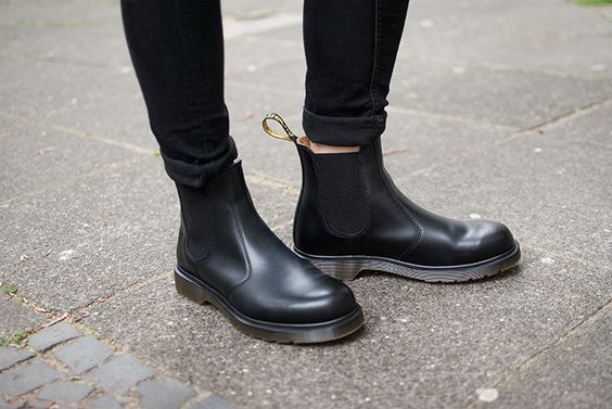 dr marten slip on boots