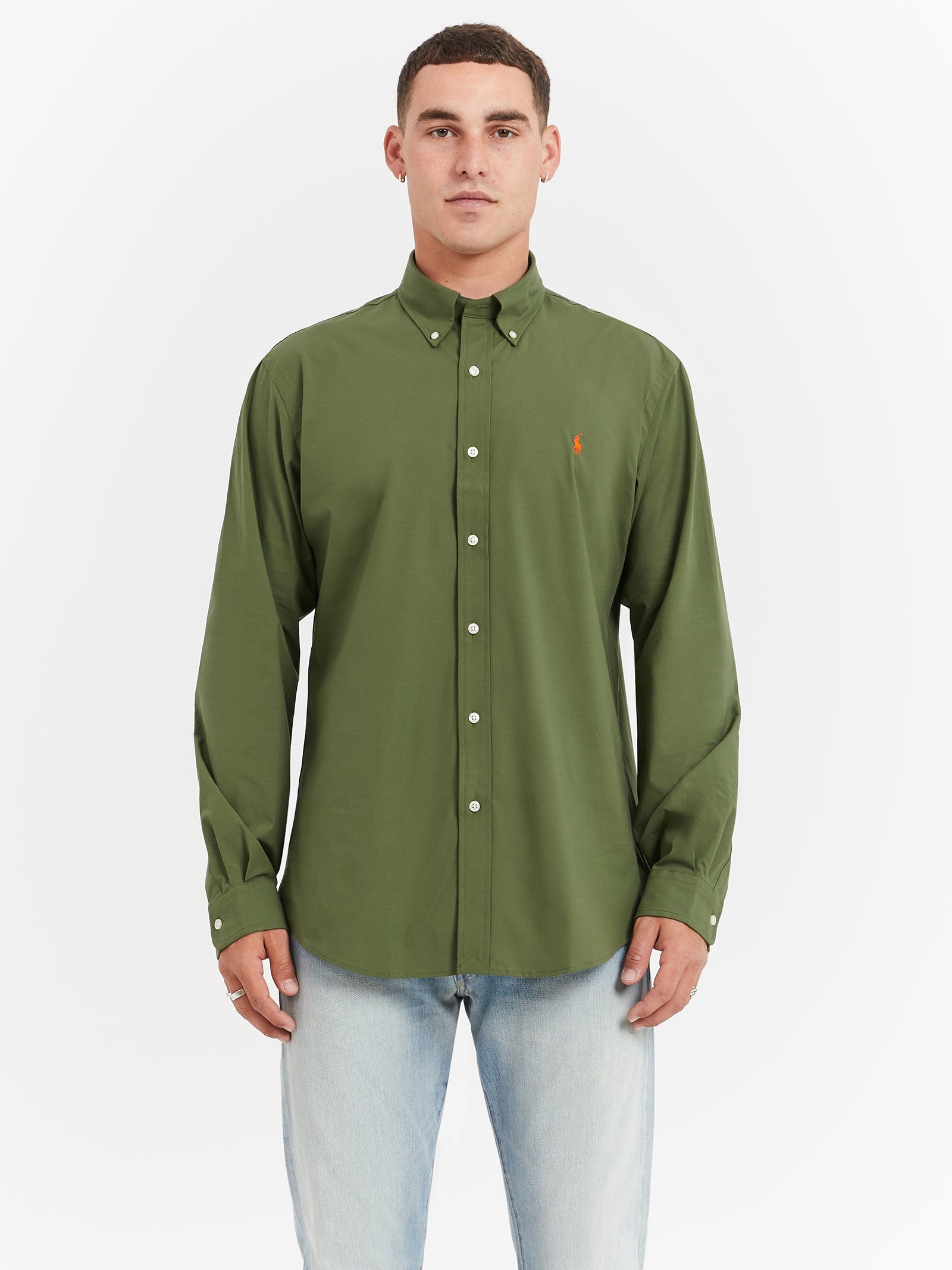 Polo Ralph Lauren Custom Fit Oxford Shirt - 710792041001