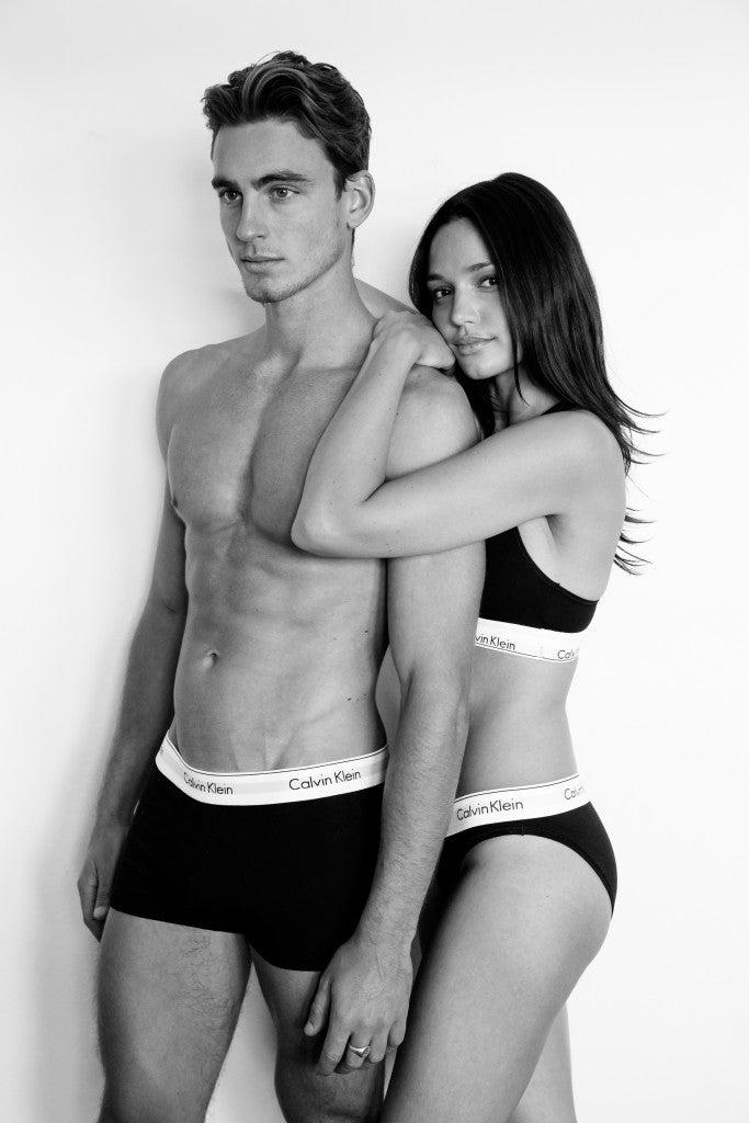 Mens and Womens Black Calvin Kleins