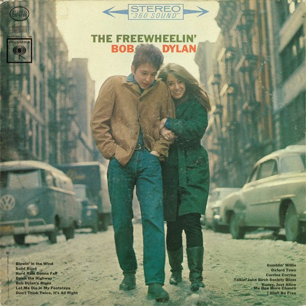 The Freewheelin' Bob Dylan album cover