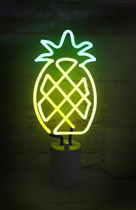 Neon Pineapple Lamp