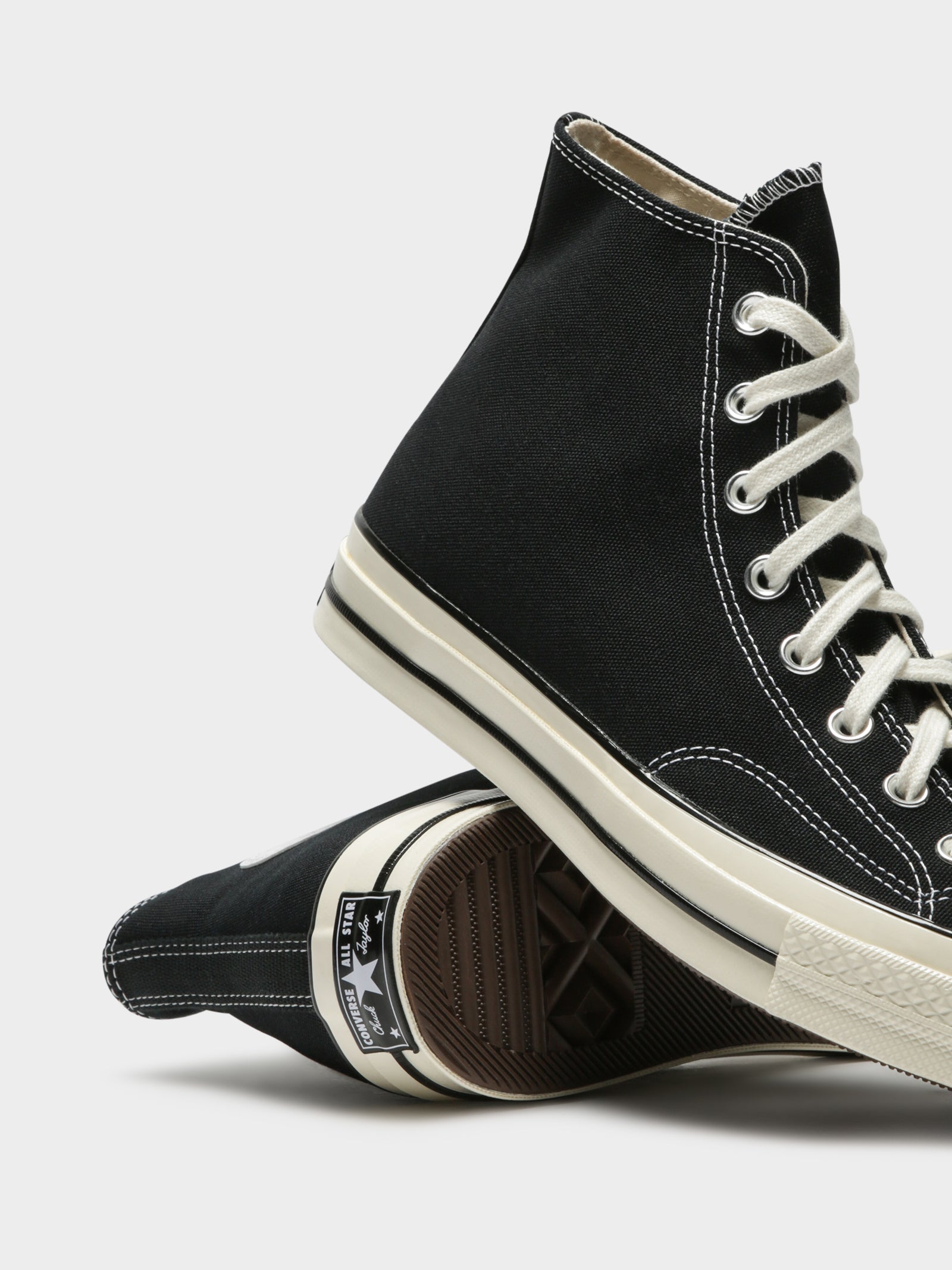 women's black chuck taylor high tops