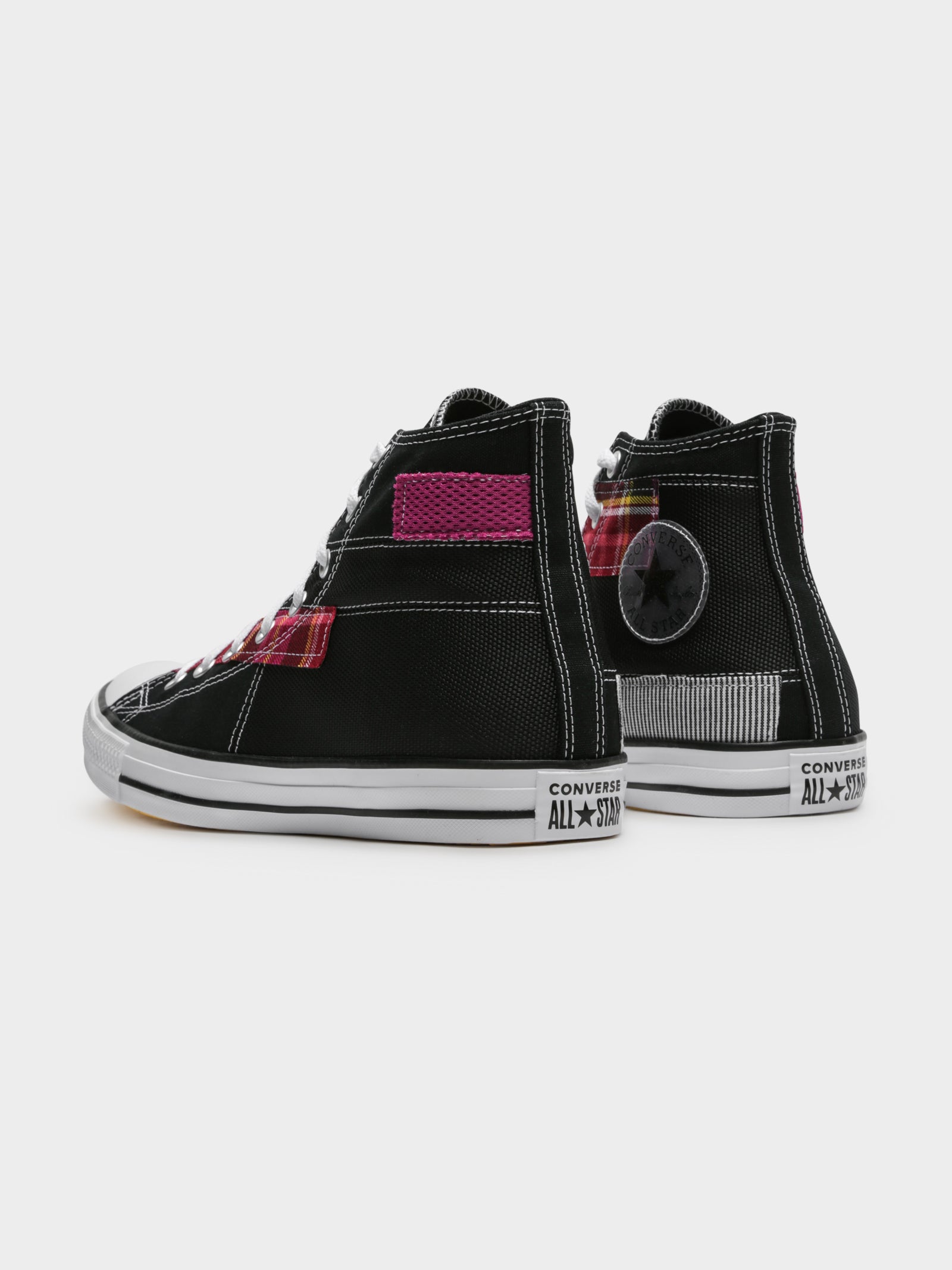 chuck taylor all star patchwork smoke high top