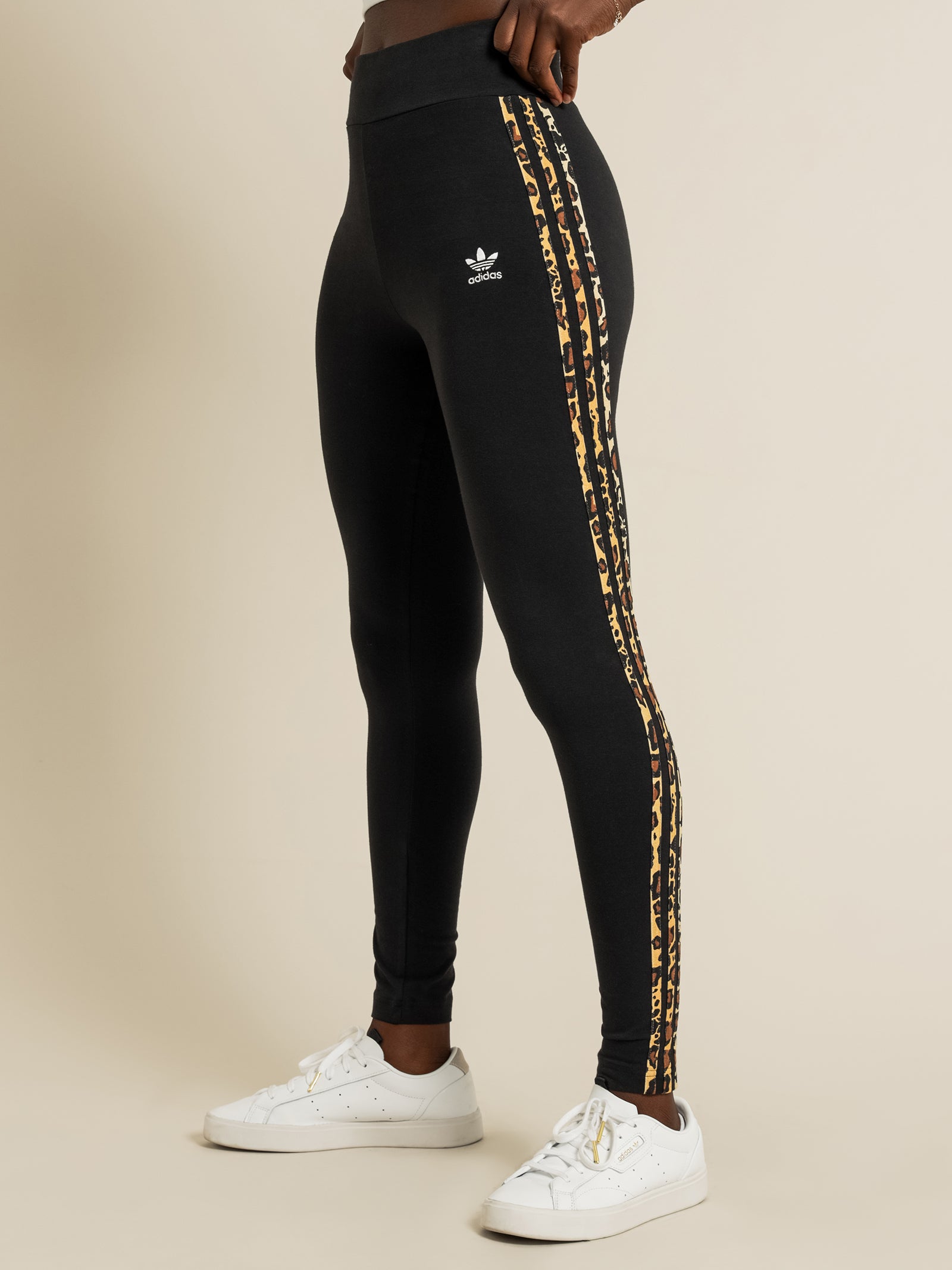 women's adidas leopard leggings