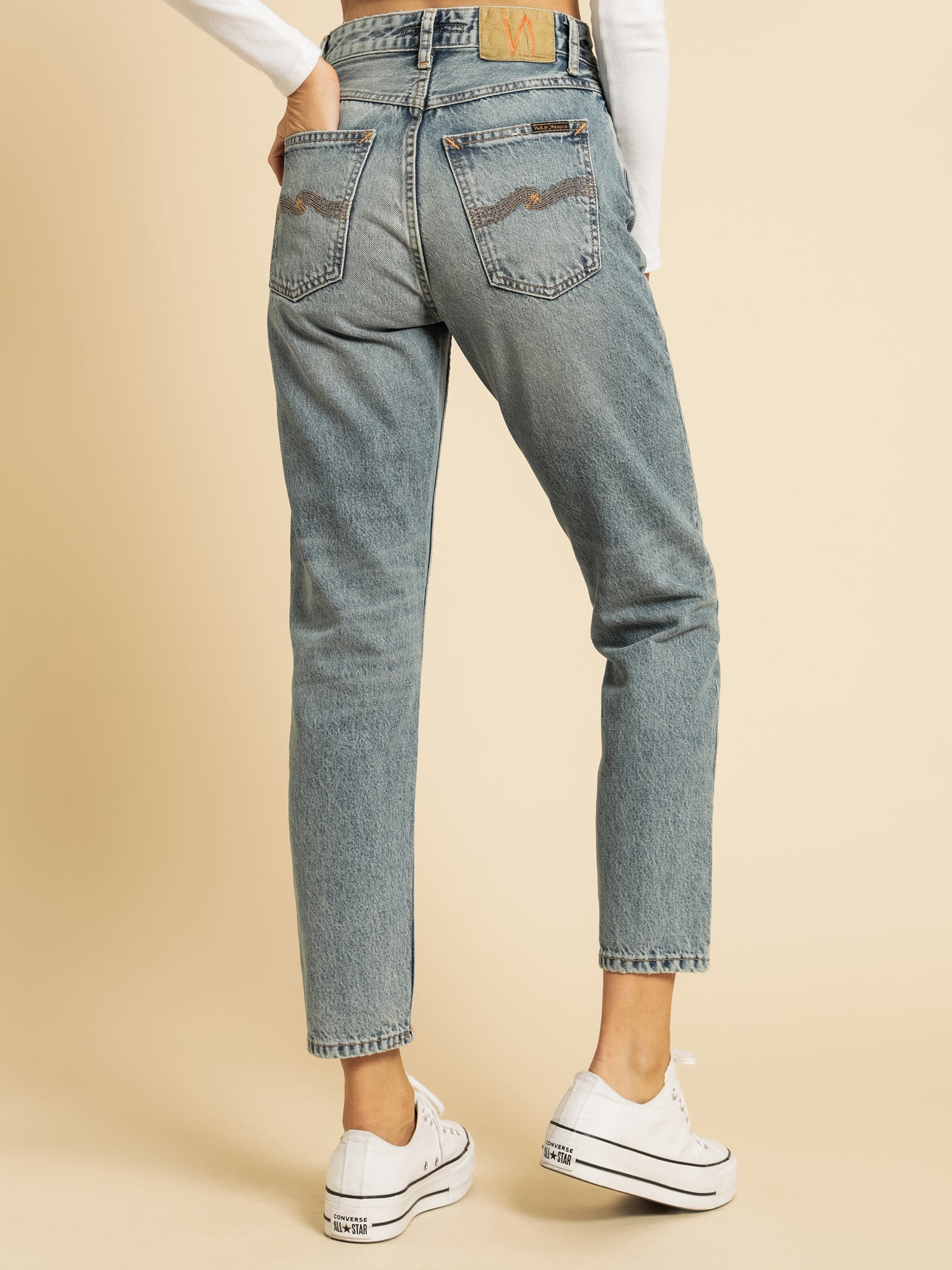 Breezy Britt Slim Jeans in Light Depo - Glue Store