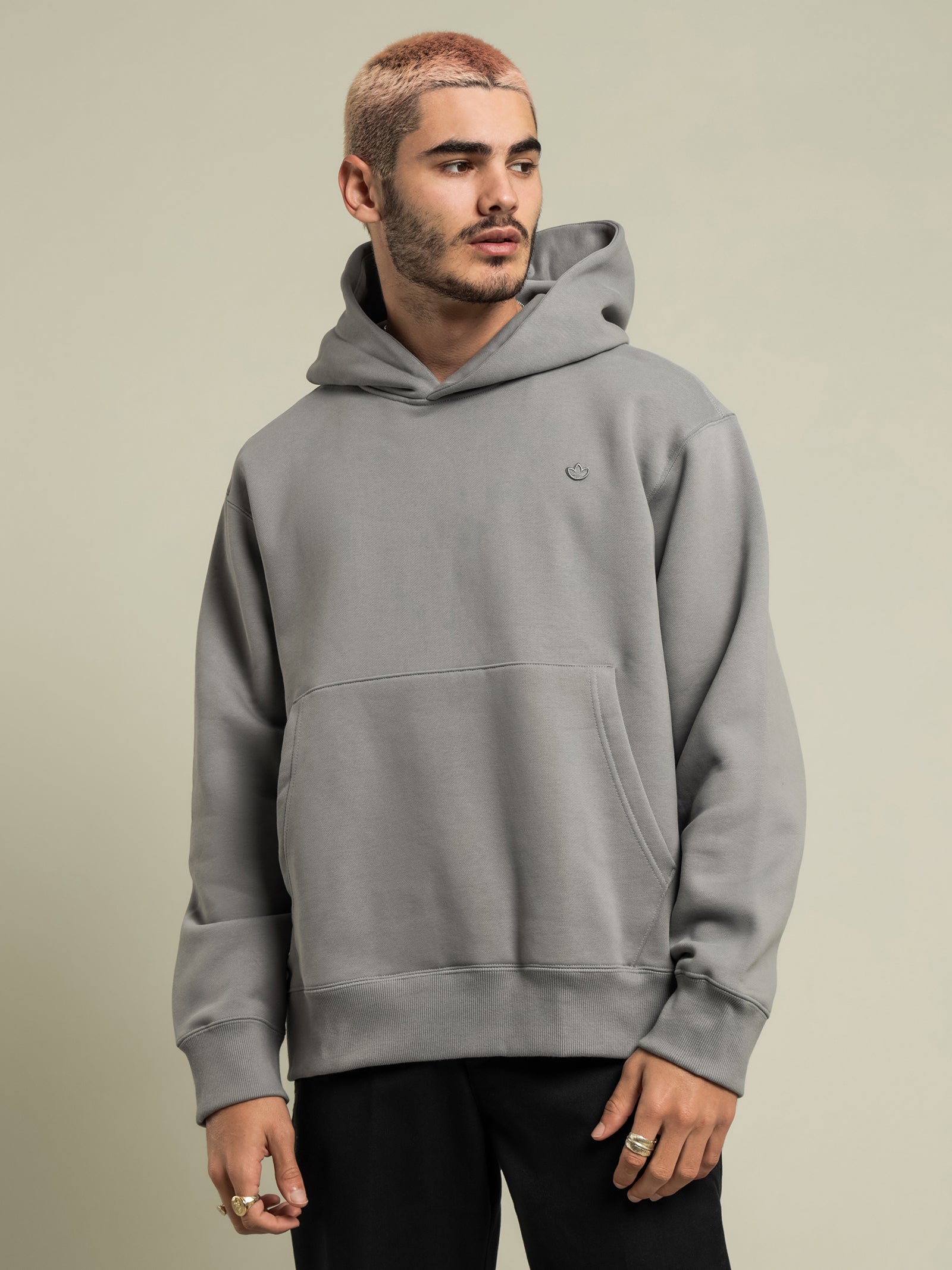 Adicolour Trefoil Hoodie in Grey