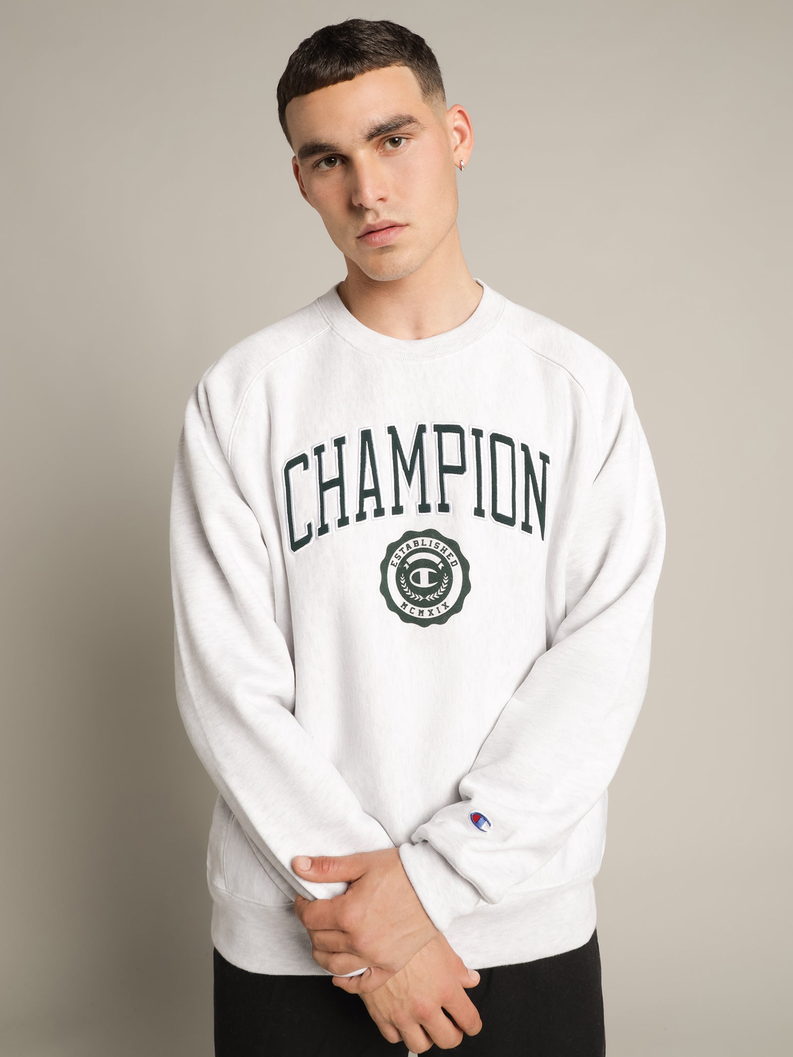 champion raglan sweatshirt