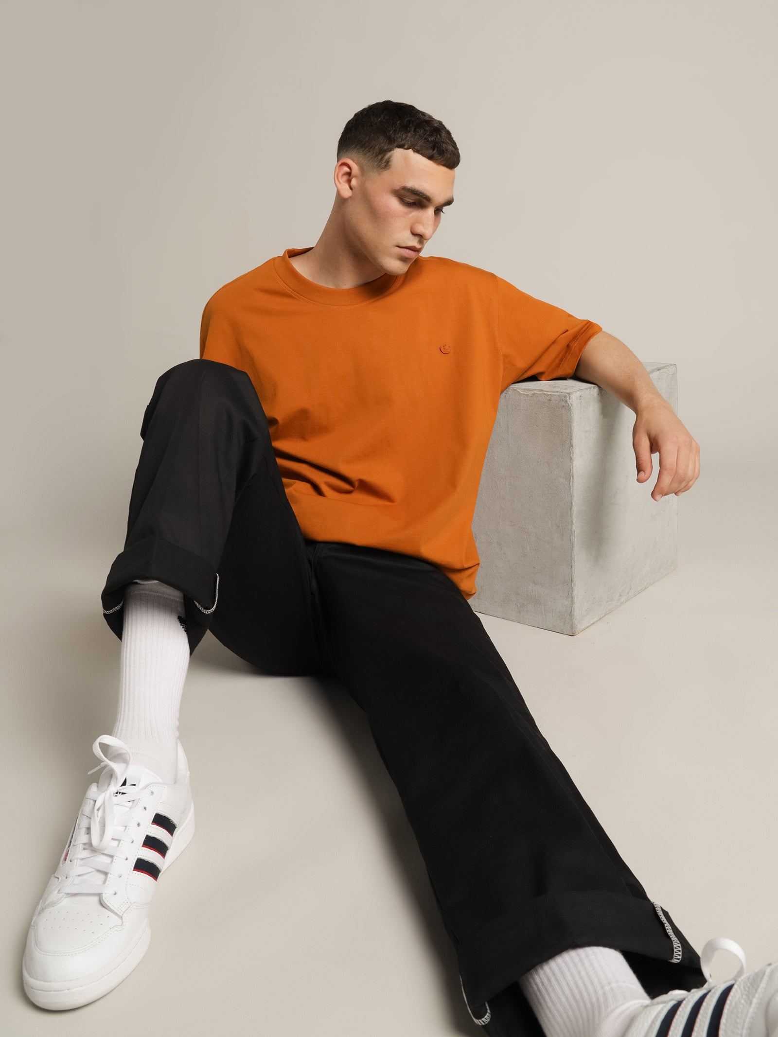 Adicolor Trefoil T-Shirt in Craft Ochre