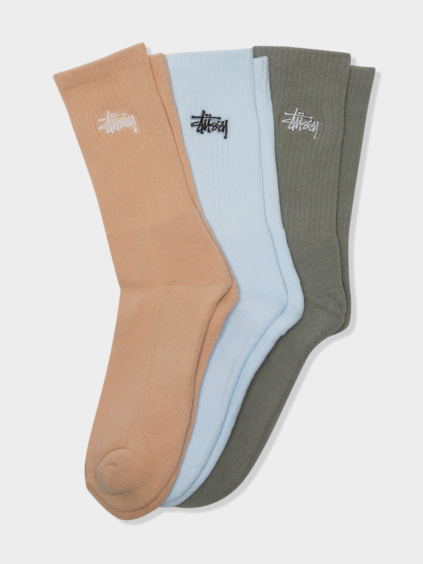 3 Pairs of Mens Graffiti Socks in Multi