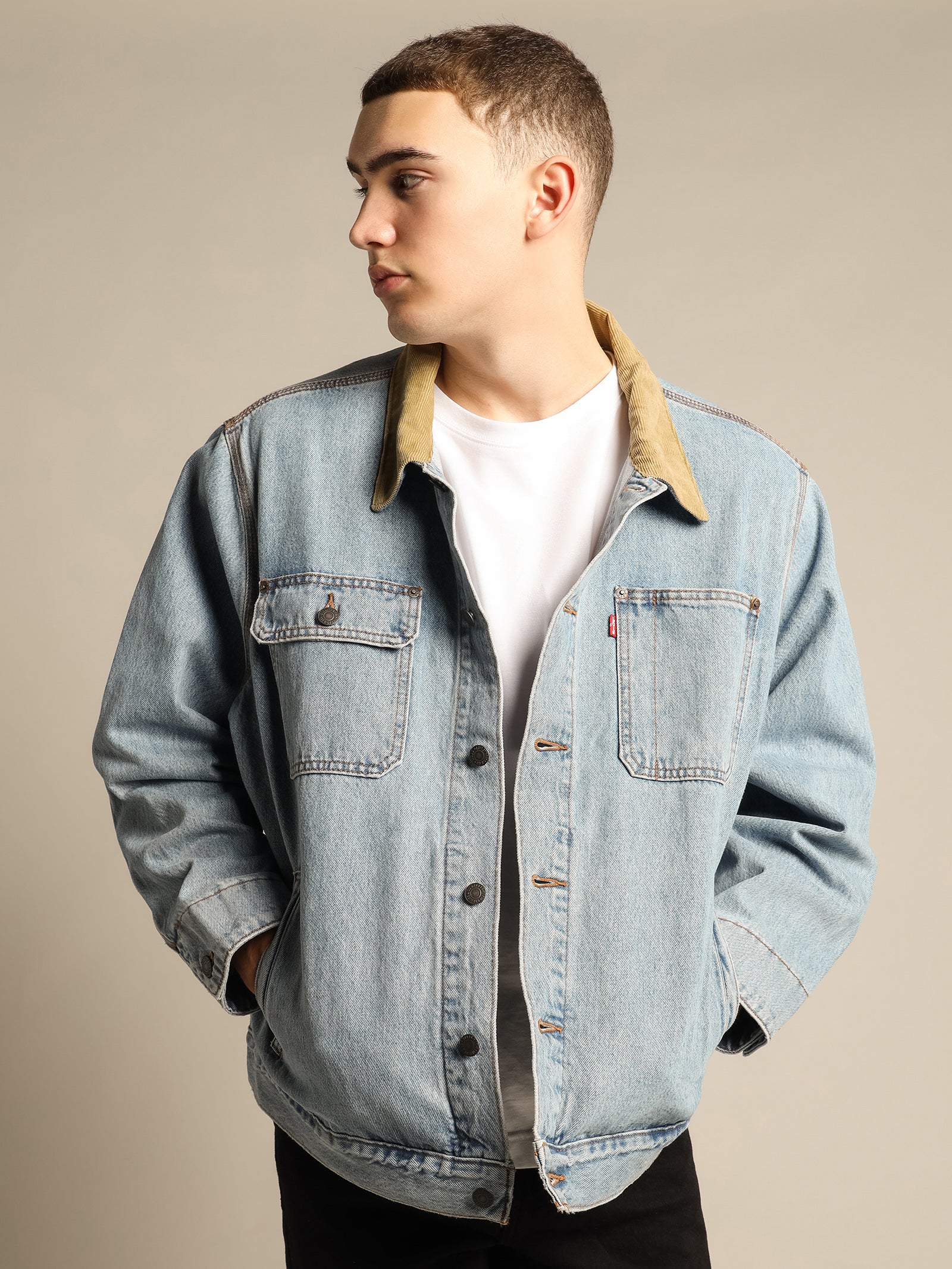 Sunset Trucker Jacket in How Strong - Glue Store