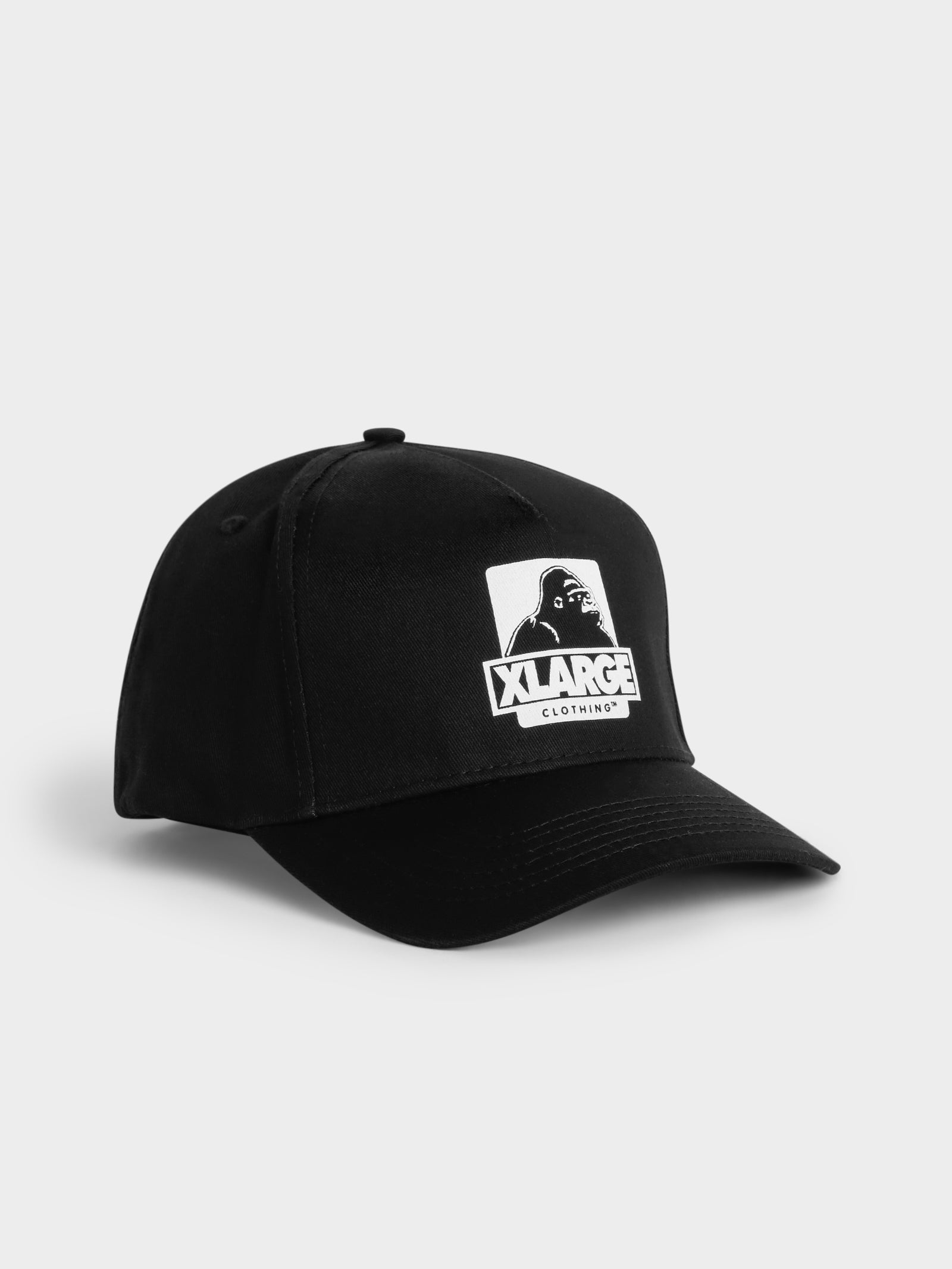 91 5-Panel Cap in Black