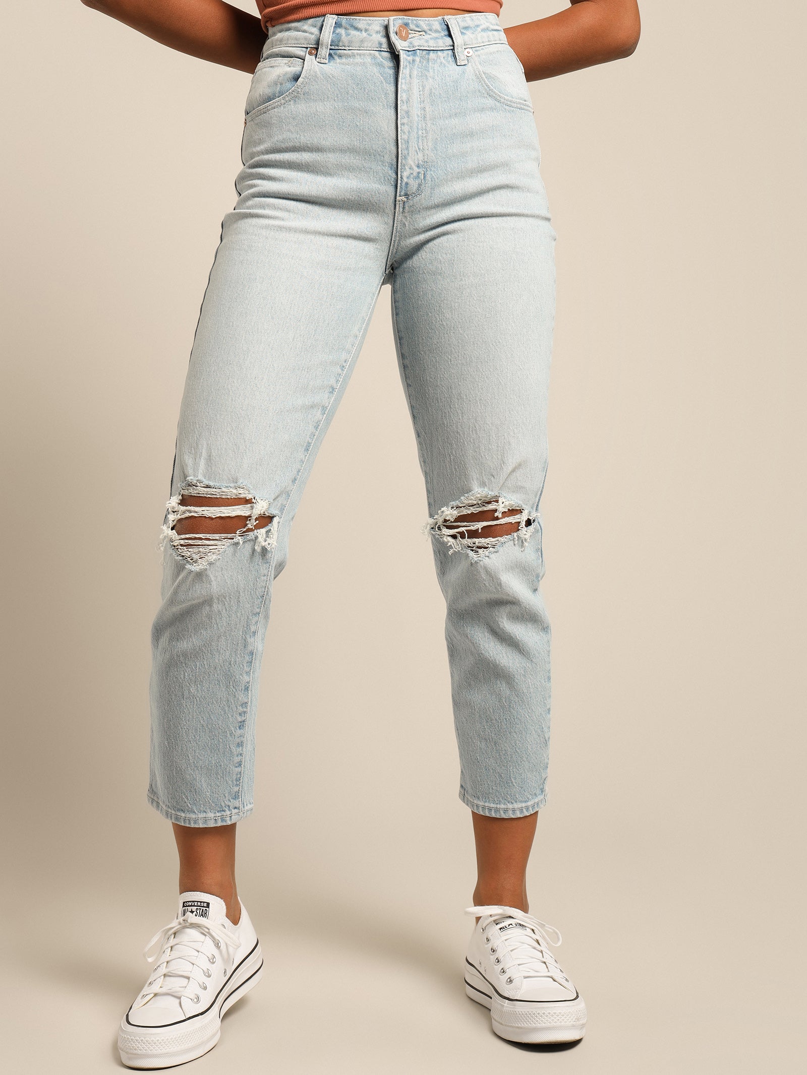 A 94 High Slim Jeans in Gina Rip