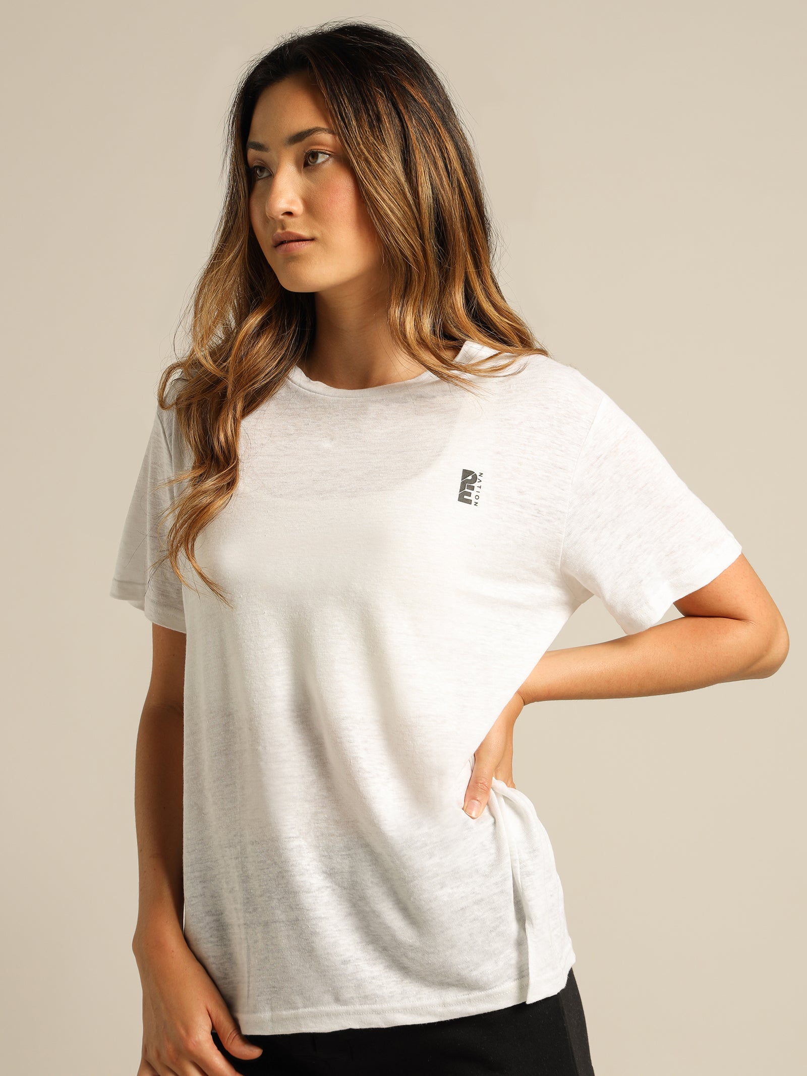 Base Jump T-Shirt in Optic White