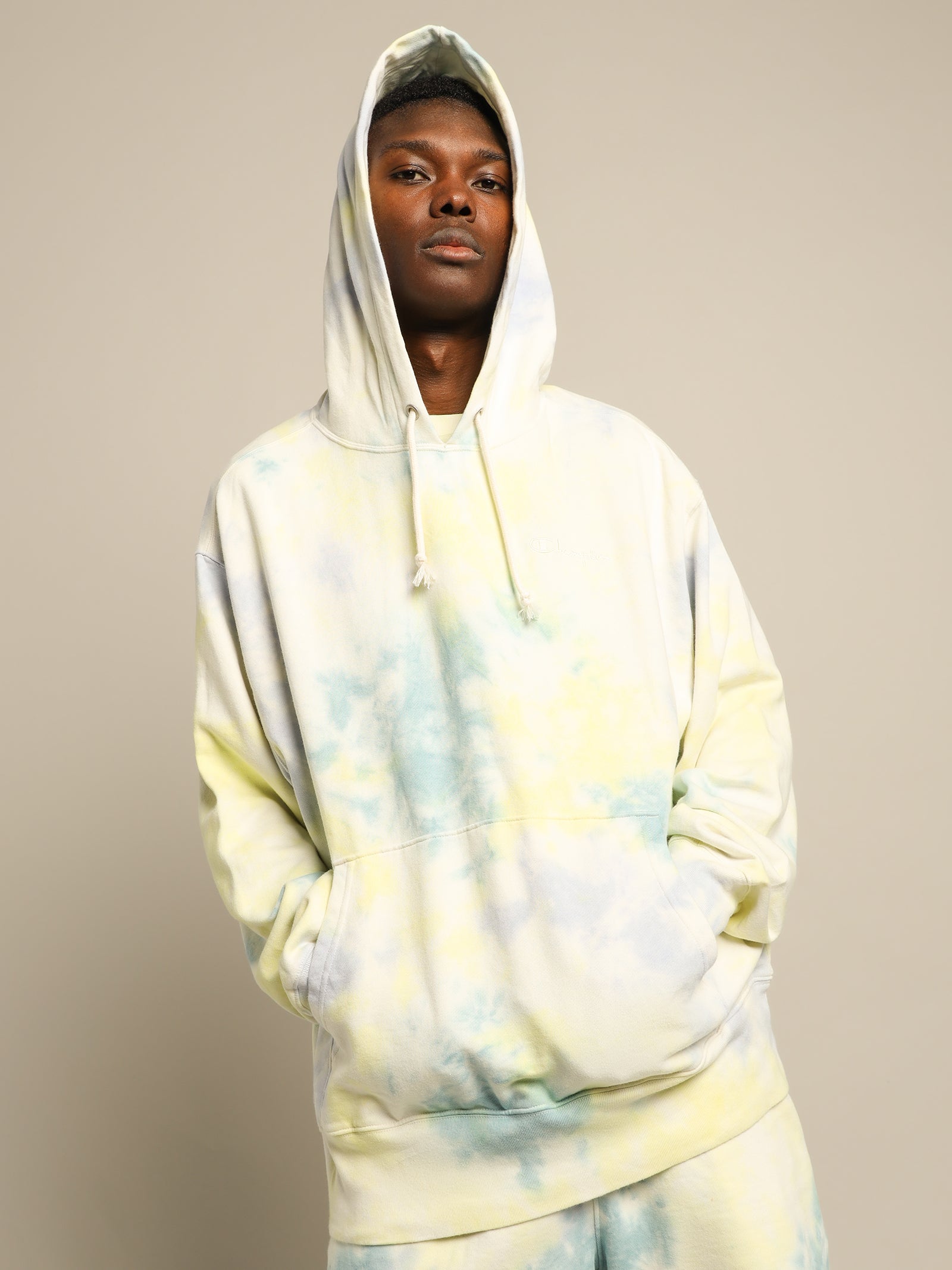 men's champion tie dye hoodie