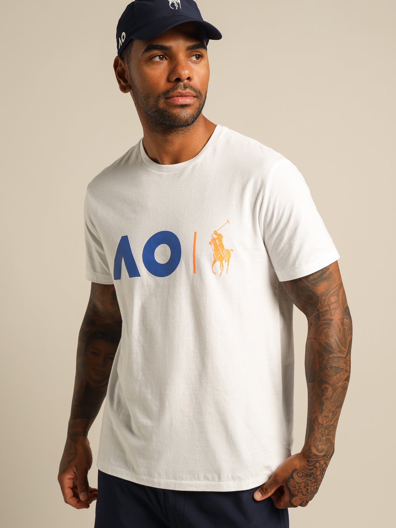 Australian Open Graphic T-Shirt in White