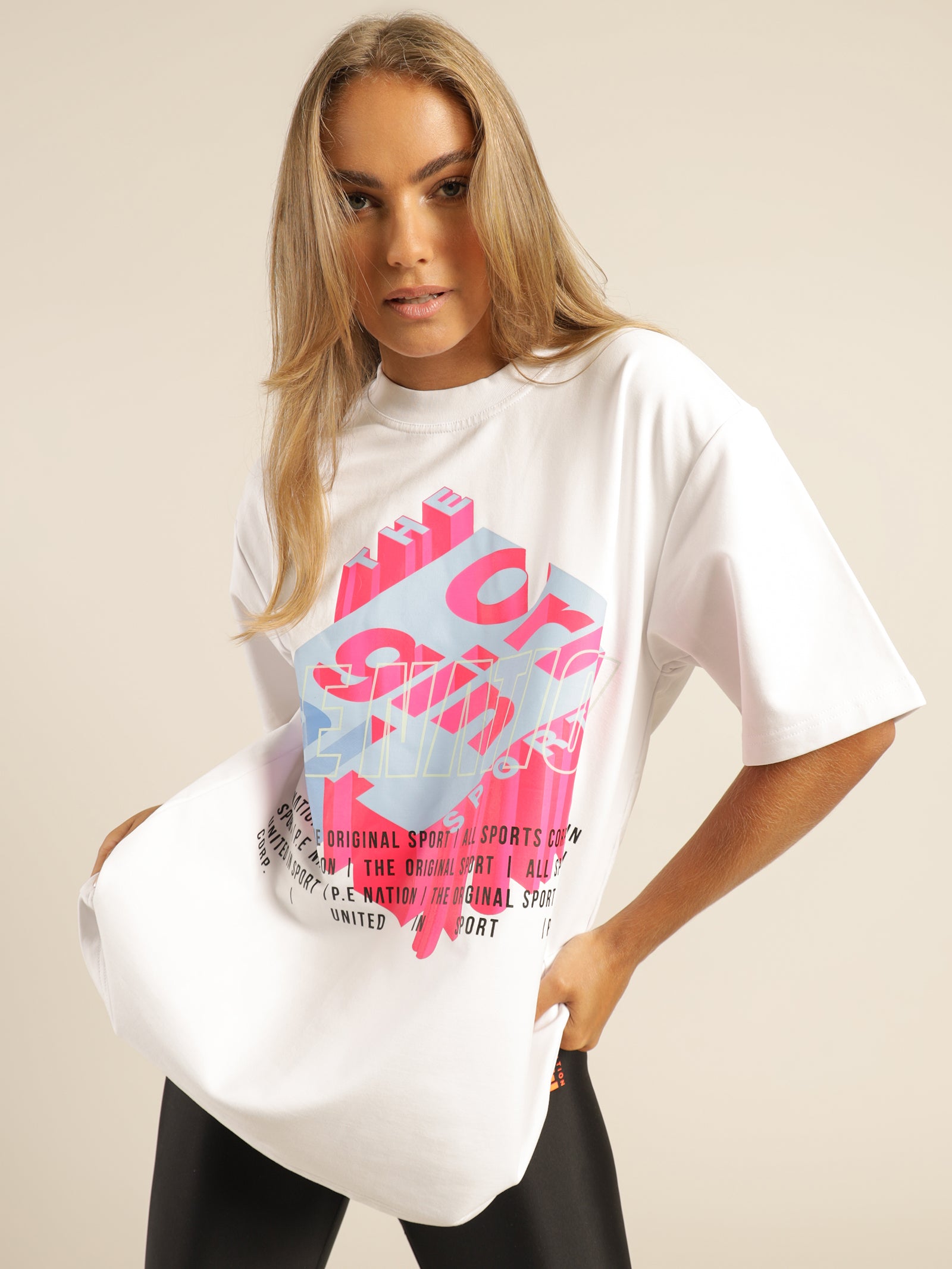 Backspin T-Shirt in Optic White