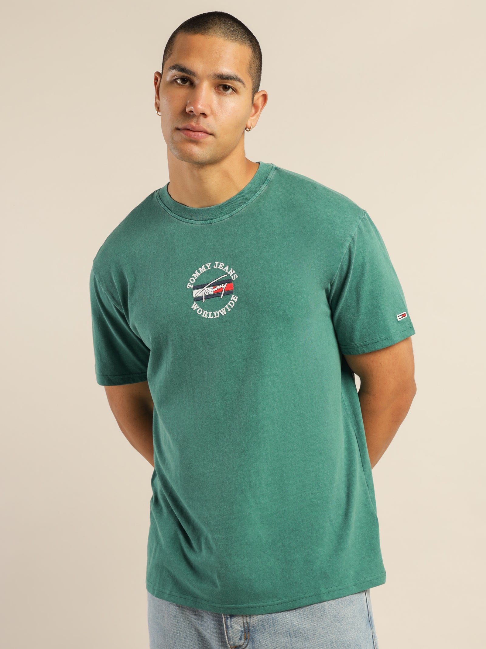 tommy green t shirt