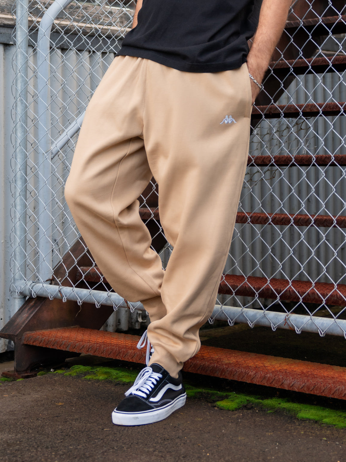 Authentic Scar Track Pants in Beige