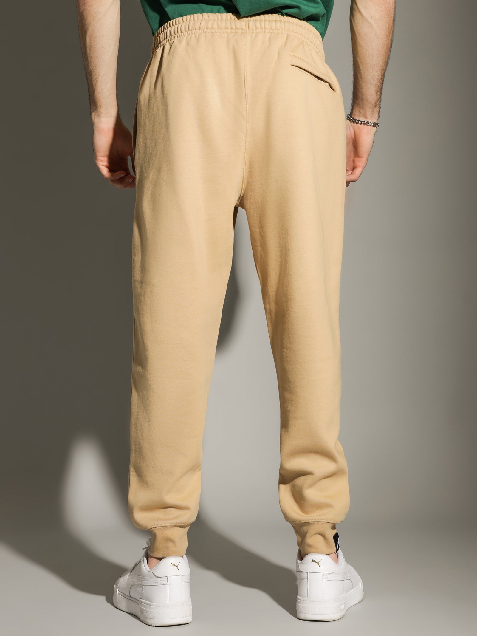 Authentic Scar Track Pants in Beige - Glue Store