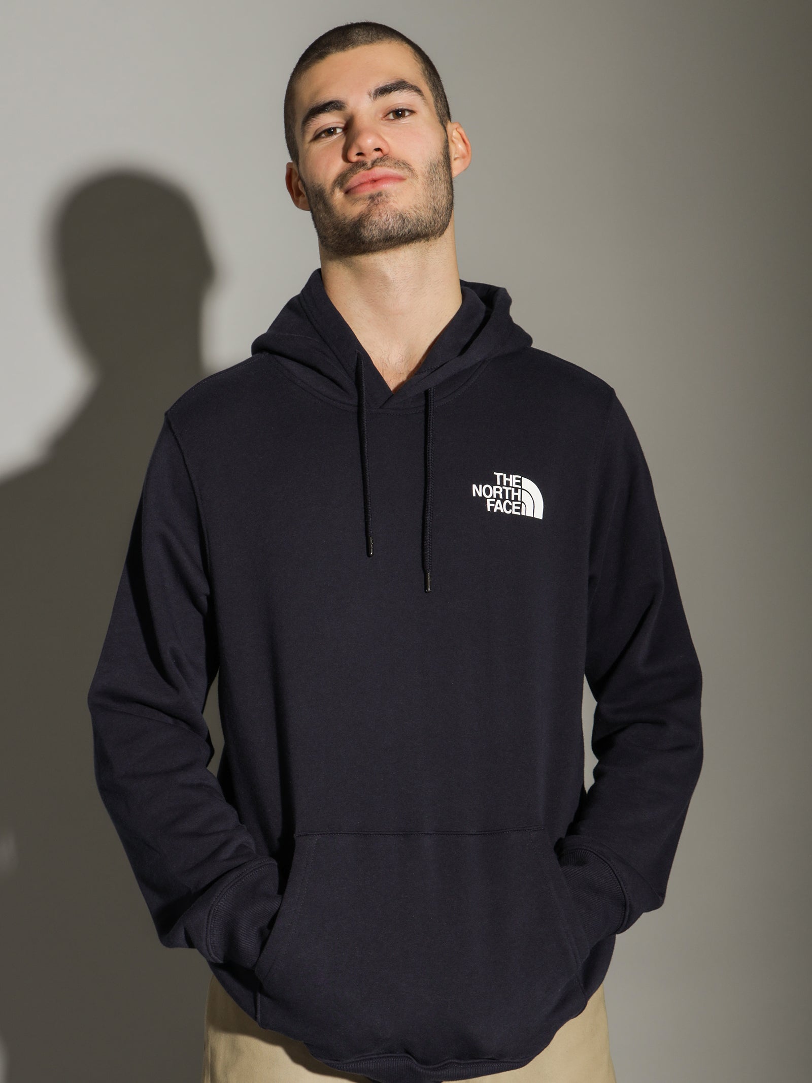 the north face recycled materials pullover hoodie