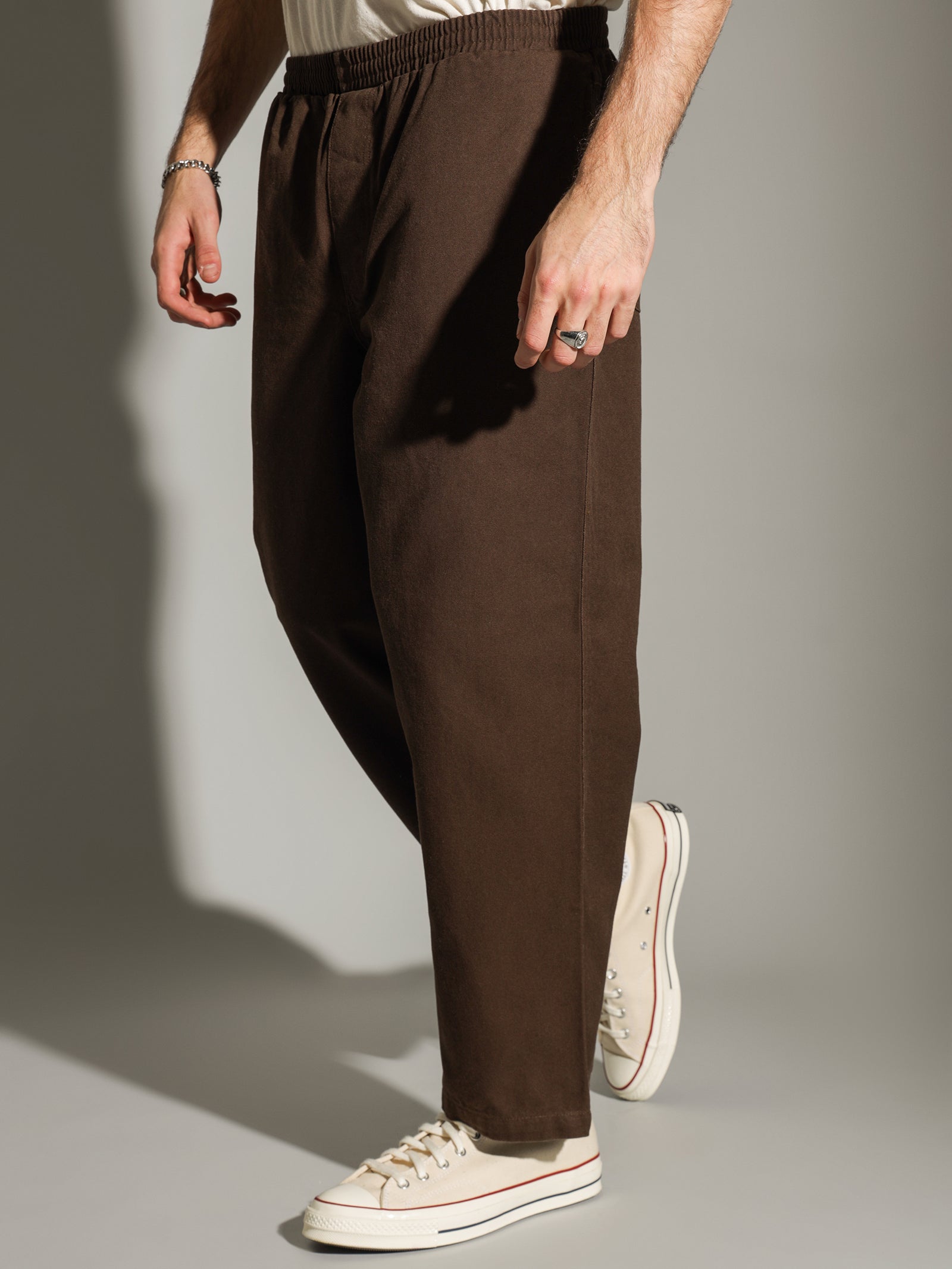 91 Pants in Brown