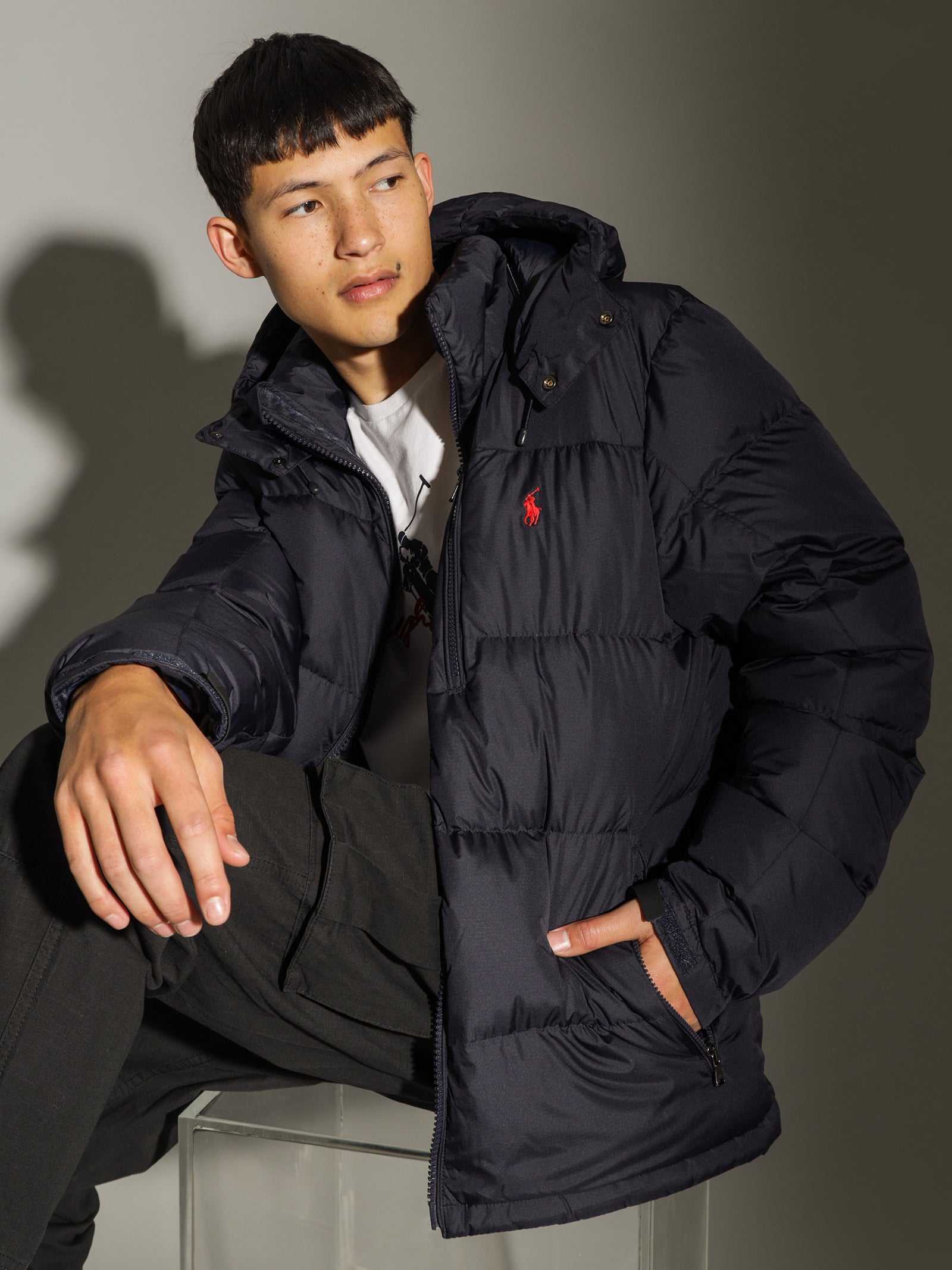 El Cap Down-Filled Jacket in Collection Navy - Glue Store