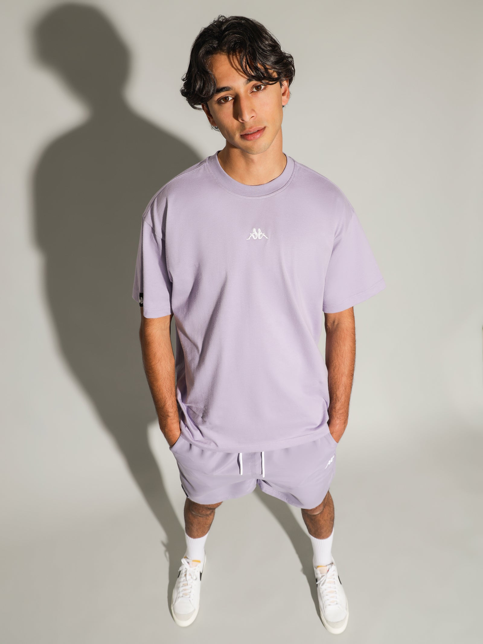 Authentic Hey T-Shirt in Lavender