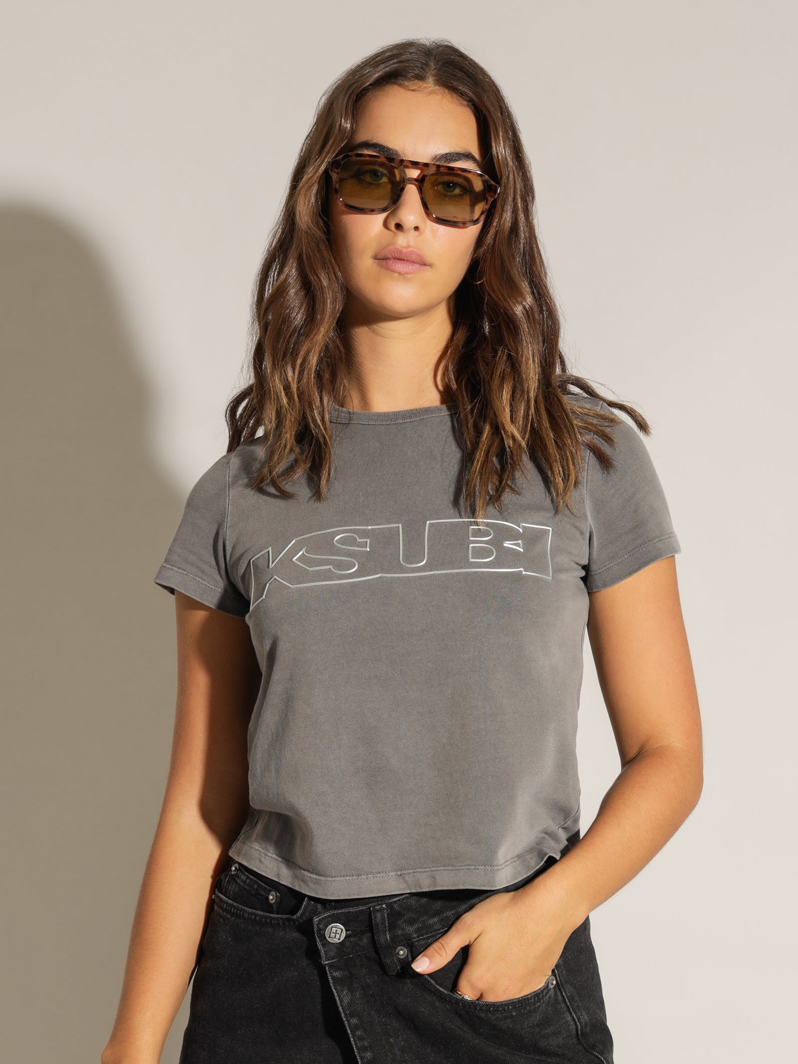 Alloy SOTT Mini T-Shirt in Vintage Grey