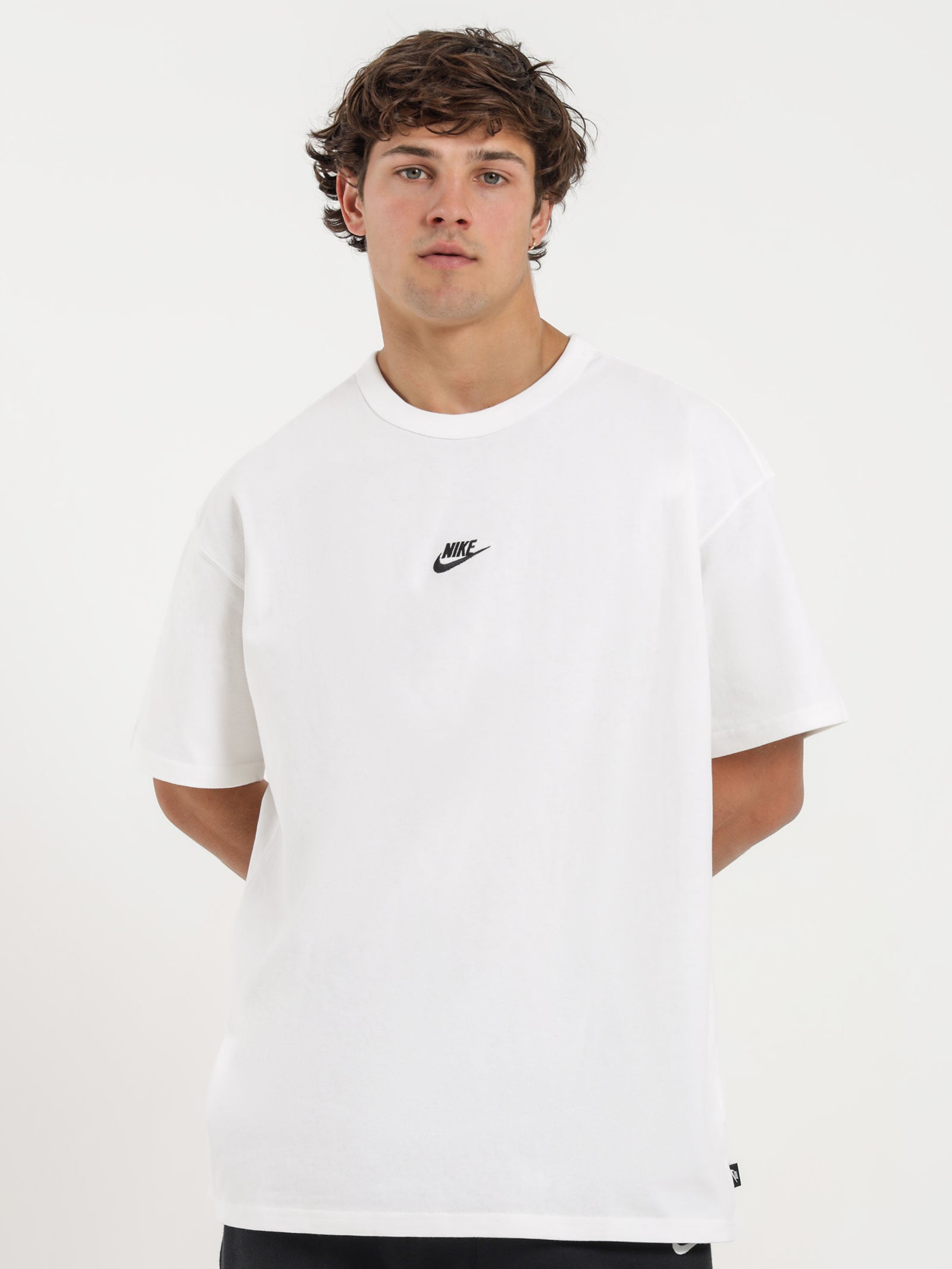 Sportswear Essentials T-Shirt in White - Glue Store