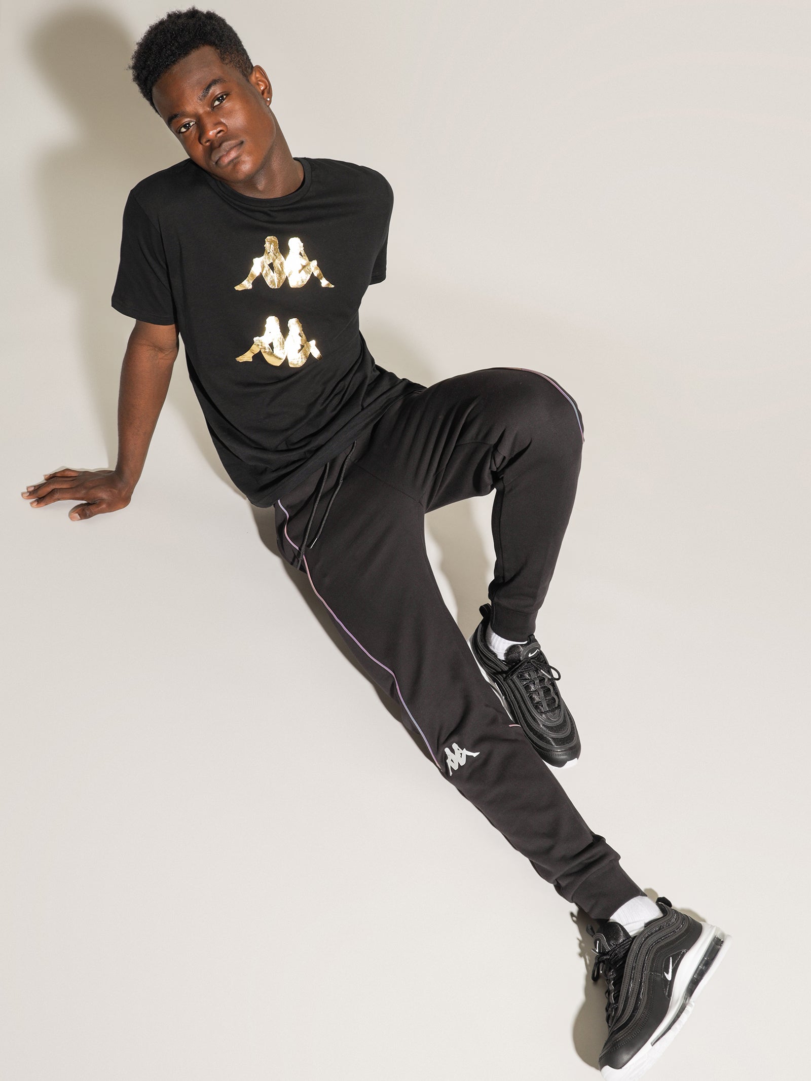 Authentic Futur Felis Track Pants in Black