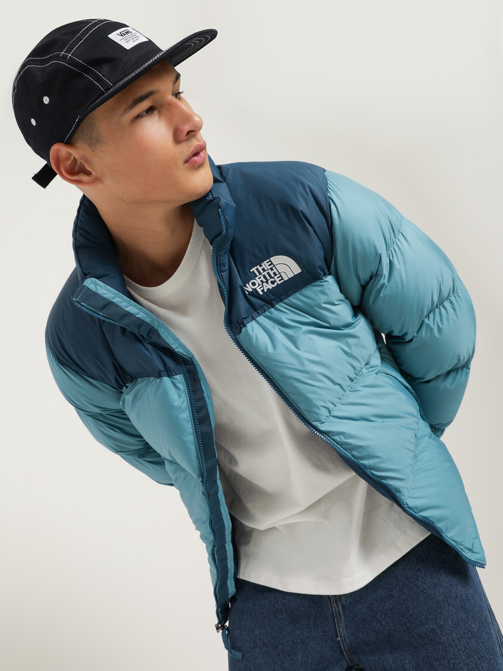 1996 Retro Nuptse Jacket in Blue